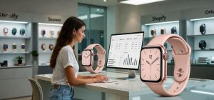 apple watch series 11 [gps 42mm] smartwatch with rose gold aluminum case with light blush sport band sm. sleep score, fitness tracker, health monitoring,... (5)