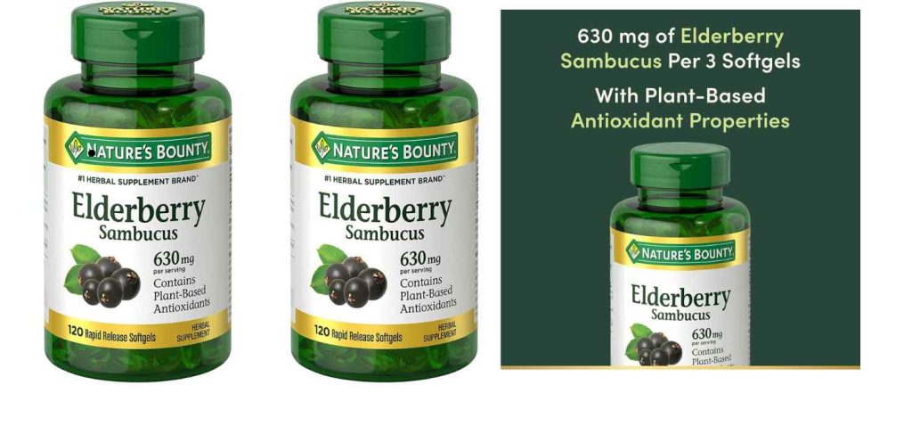 Nature’s Bounty Sambucus Elderberry