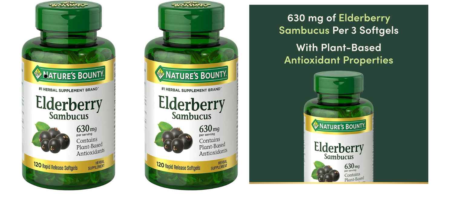 Nature's Bounty Sambucus Elderberry