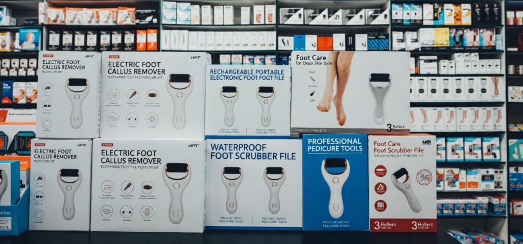 Electric Foot Callus Remover, Rechargeable Portabl