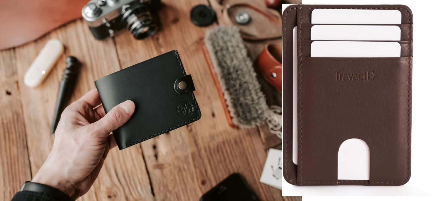 grain leather slim wallet for men and women (3)