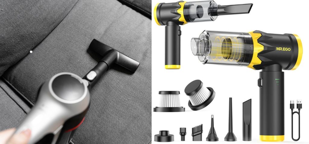 Review Handheld Car Vacuum Portable Cordless